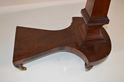 Lot 277 - Victorian mahogany adjustable bedside or library reading table