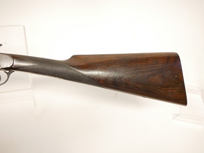 Lot 236 - Rook rifle sleeved to .22lr, 26inch octagonel...