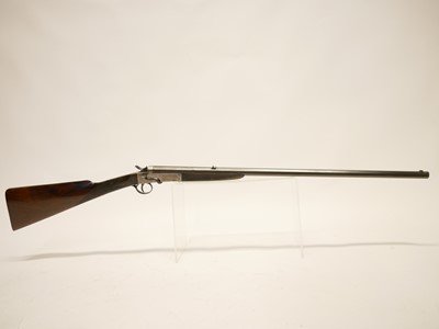 Lot 236 - Rook rifle sleeved to .22lr, 26inch octagonel...