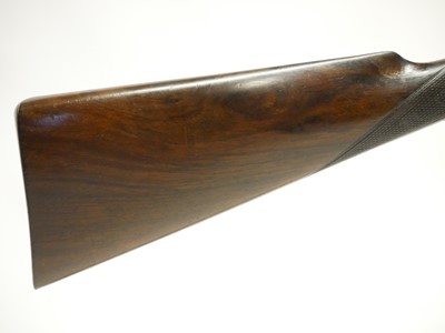 Lot 236 - Rook rifle sleeved to .22lr, 26inch octagonel...