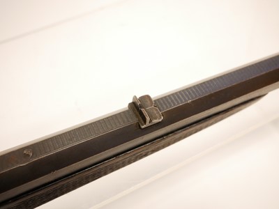 Lot 236 - Rook rifle sleeved to .22lr, 26inch octagonel...