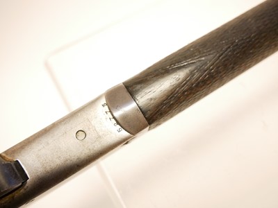 Lot 236 - Rook rifle sleeved to .22lr, 26inch octagonel...