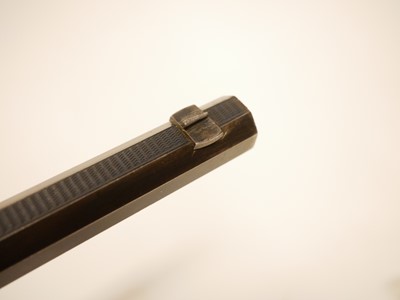 Lot 236 - Rook rifle sleeved to .22lr, 26inch octagonel...