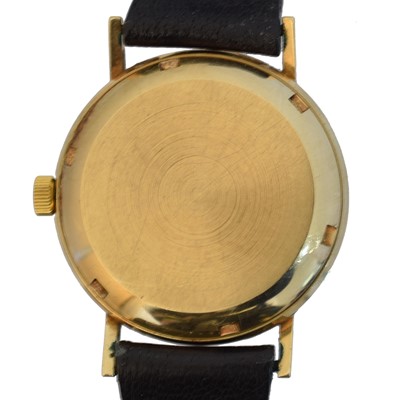 Lot A 9ct gold Garrard automatic wristwatch