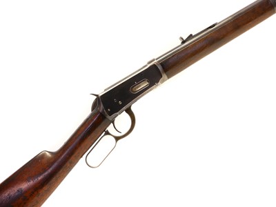 Lot Winchester 1894 .32-40 lever action rifle,...