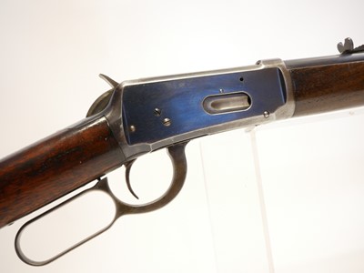 Lot 22 - Winchester 1894 .32-40 lever action rifle,...