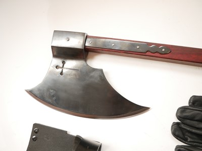 Lot 102 - Medieval re-enactors equipment, to include a...