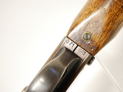 Lot 287 - Greener GP 12 bore shotgun, Martini lever...