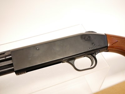 Lot 291 - Mossberg .410 pump action shotgun, in almost...