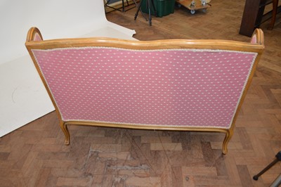 Lot 343 - Victorian wingback two-seater settee