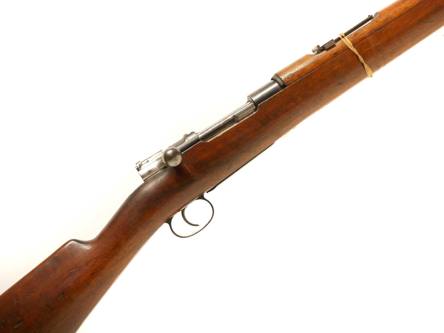 Lot 397 - DWM Mauser 1893 7x57 bolt action rifle...