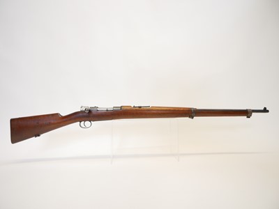 Lot 397 - DWM Mauser 1893 7x57 bolt action rifle...