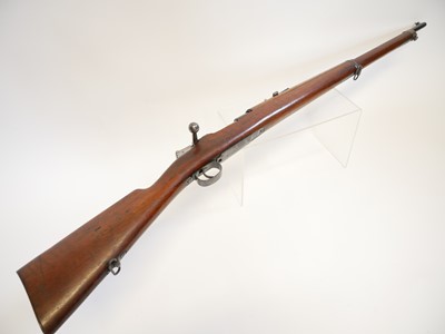 Lot 397 - DWM Mauser 1893 7x57 bolt action rifle...