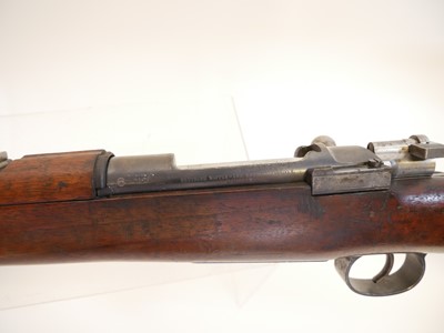 Lot 397 - DWM Mauser 1893 7x57 bolt action rifle...