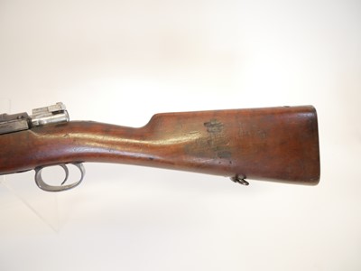 Lot 397 - DWM Mauser 1893 7x57 bolt action rifle...