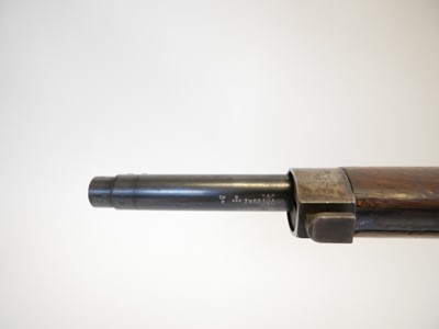 Lot 397 - DWM Mauser 1893 7x57 bolt action rifle...