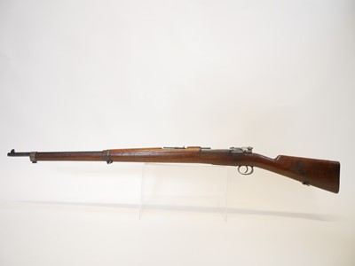 Lot 397 - DWM Mauser 1893 7x57 bolt action rifle...