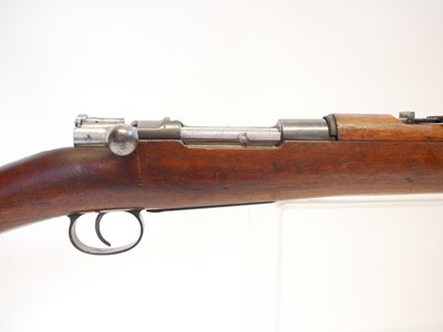 Lot 397 - DWM Mauser 1893 7x57 bolt action rifle...