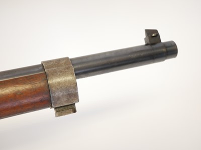 Lot 397 - DWM Mauser 1893 7x57 bolt action rifle...