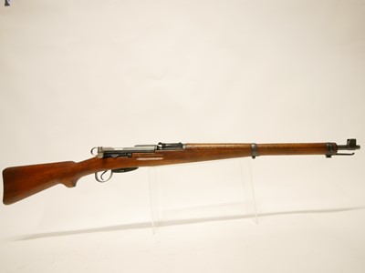Lot 227 - Swiss Schmidt Rubin K31 7.5x55 straight pull...
