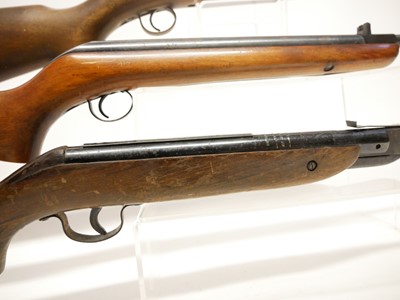 Lot 82 - Three air rifles, to include two BSA Cadet...