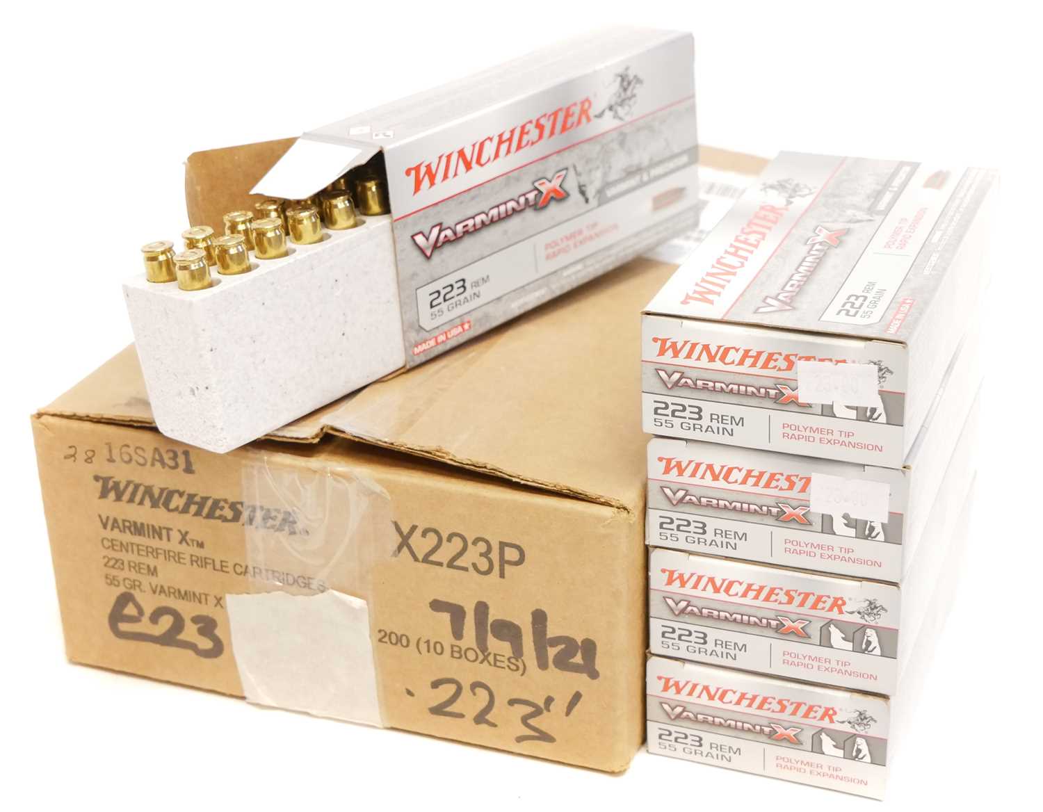 Lot 370 - .223 Winchester ammunition, one hundred rounds...