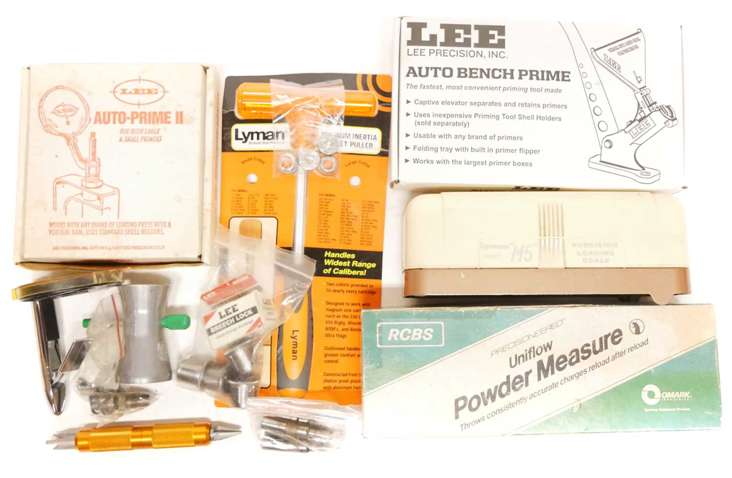 Lot 400 - Mixed reloading equipment, to include a Lee...