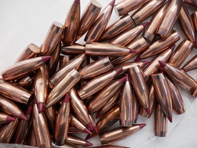 Lot 410 - .338 Lapua Magnum components, approximately...