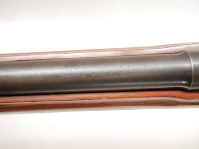 Lot 235 - Vickers Armstrong .22lr target rifle, 26inch...