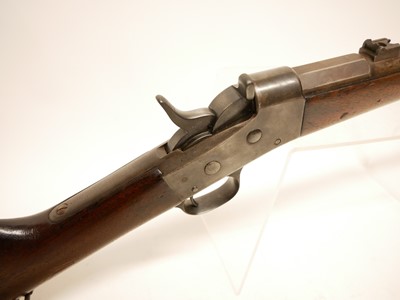 Lot 60 - Remington .43 Spanish rolling block carbine,...