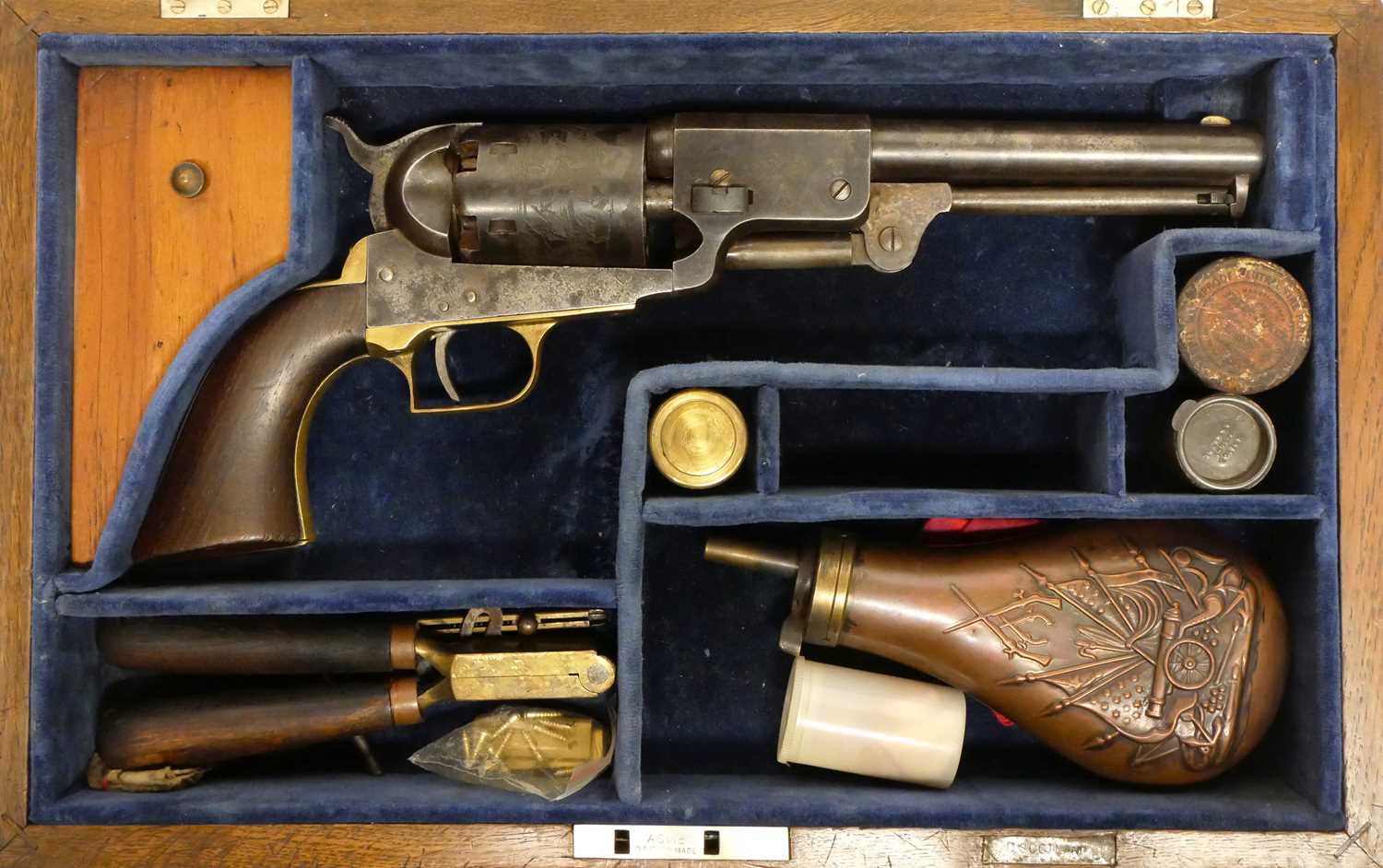 Lot 114 - Deactivated Italian copy of a Colt dragoon,...