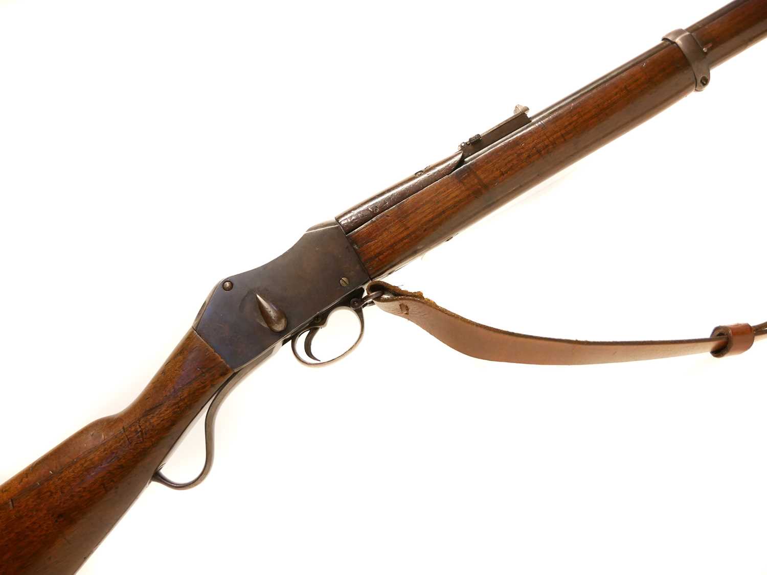Lot 218 - Enfield Martini-Henry .303 rifle, 29.5inch...