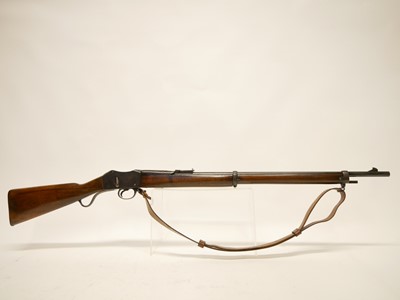 Lot 218 - Enfield Martini-Henry .303 rifle, 29.5inch...