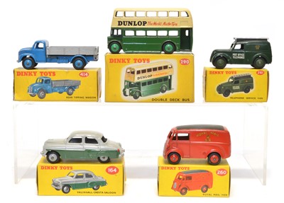 Lot 214 - Five Boxed Dinky Toys Diecast Vehicles