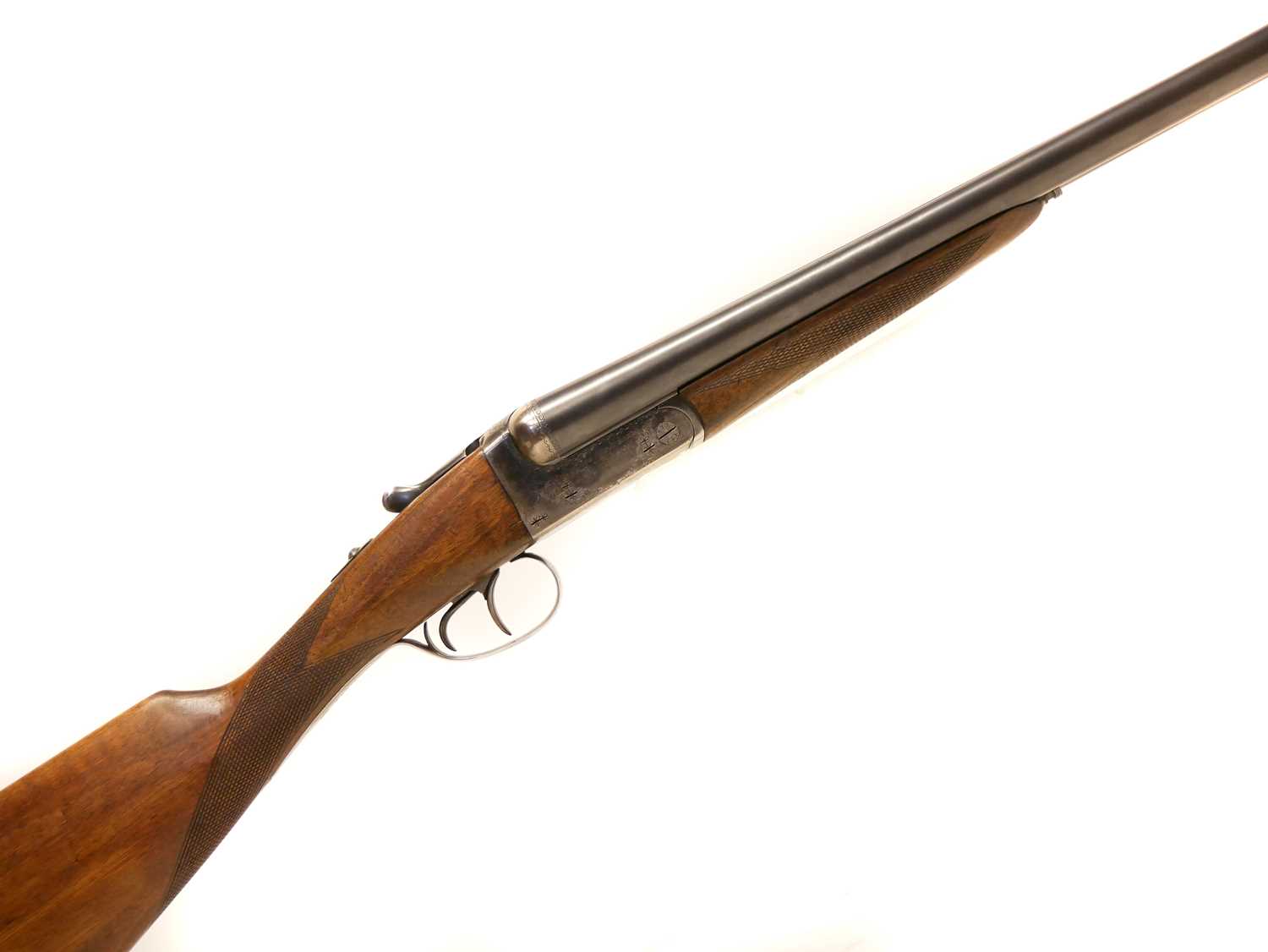 Lot 271 - AYA 12 bore No.4 side by side shotgun, 26inch...