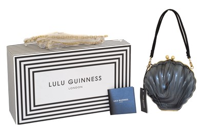 Lot 179 - A Lulu Guinness 'Shell' clutch bag