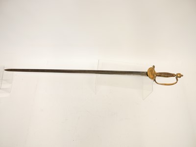 Lot 94 - 1796 pattern infantry officers sword, 32inch...