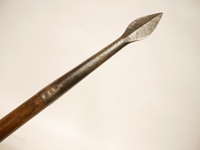 Lot 127 - 19th Century Indian pig-sticking spear with...