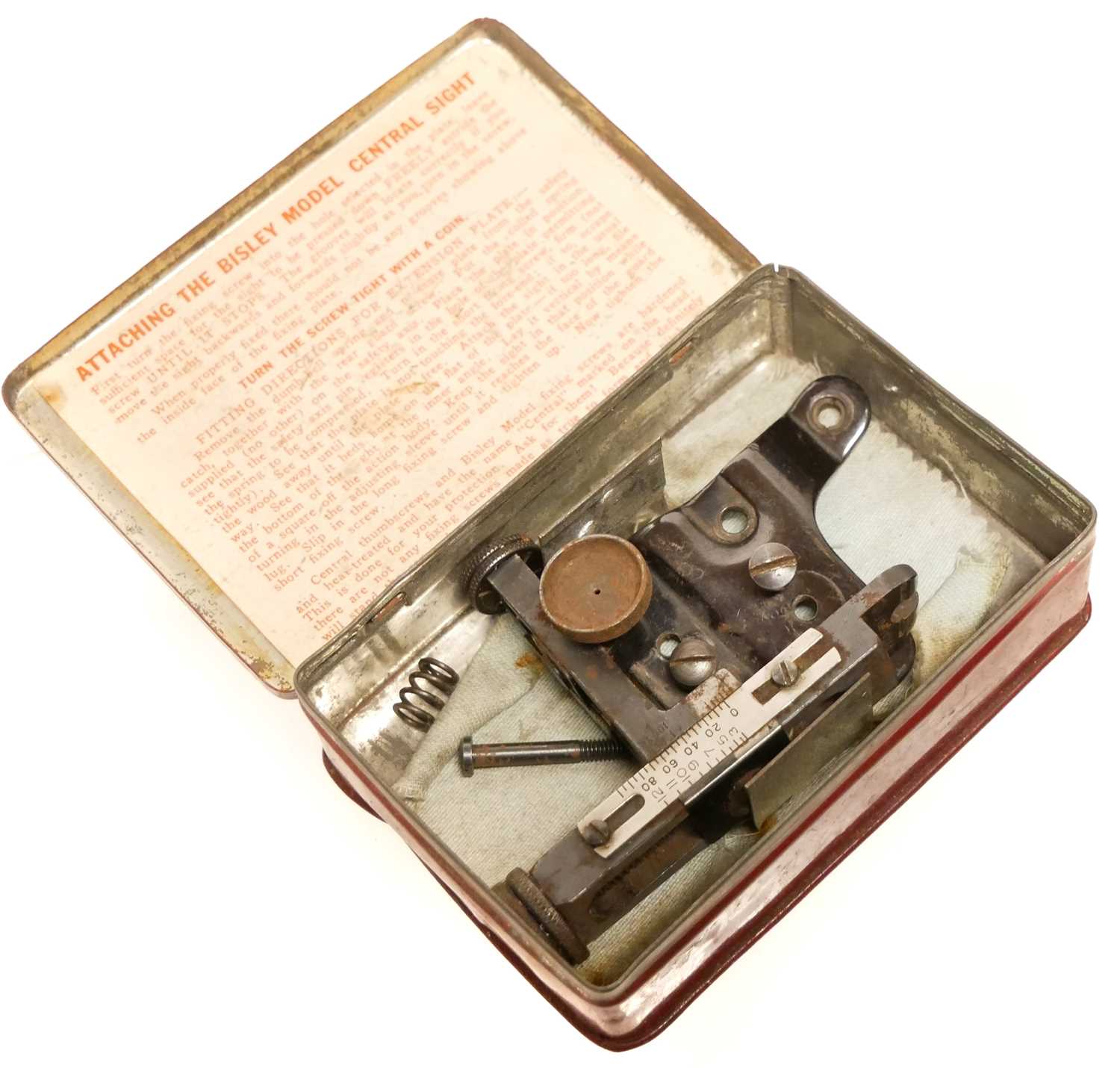 Lot 348 - Australian Central Sight Bisley Model vernier...