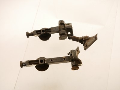 Lot 349 - Target rifle sights, to include an A G Parker...