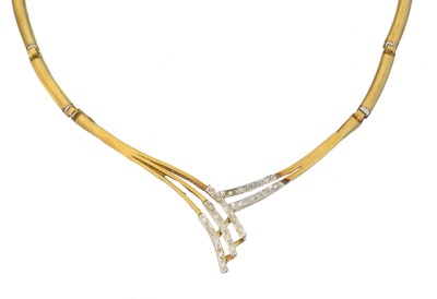 Lot 66 - A diamond necklace