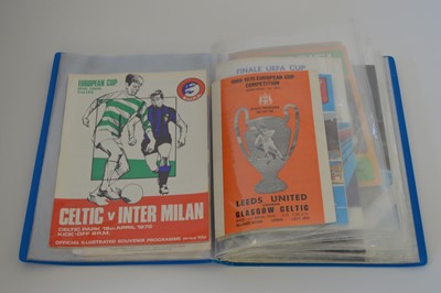 Lot 53 - Football Programmes from Various European Competitions