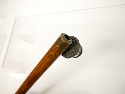 Lot 291 - .410 walking stick shotgun, with horn grip and...