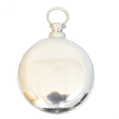 Lot 270 - A Victorian silver pair cased pocket watch by John Winstanley Jr