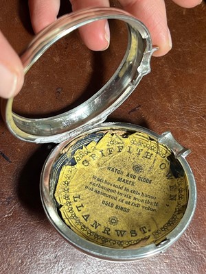 Lot 270 - A Victorian silver pair cased pocket watch by John Winstanley Jr