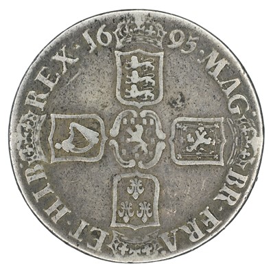 Lot 42 - King William III, Crown, 1695 OCTAVO.