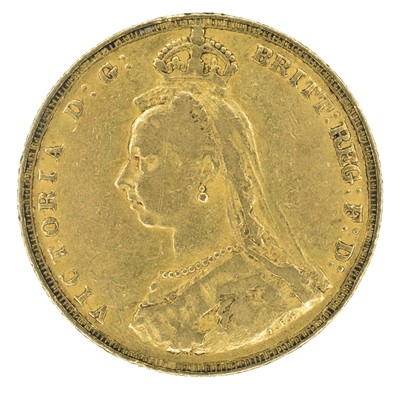 Lot 44 - Queen Victoria, Sovereign, 1887.