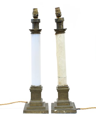 Lot 312 - Late 19th Century Palmer & Co. Patent Table Lamps