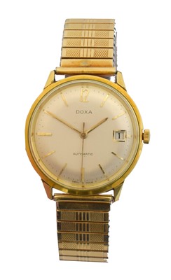 Lot 185 - A mid 20th century Doxa automatic wristwatch, ref. 11855 7.
