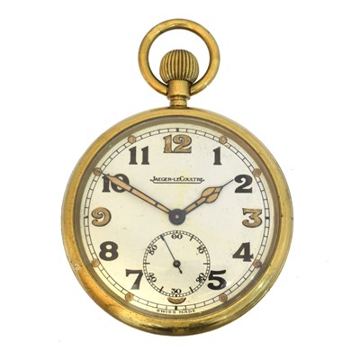 Lot 259 - A WWII Jaeger-LeCoultre British Military pocket watch
